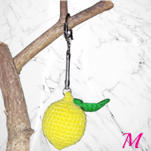 Porte clé citron