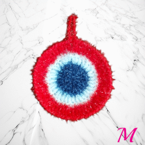 Éponge ronde cocarde