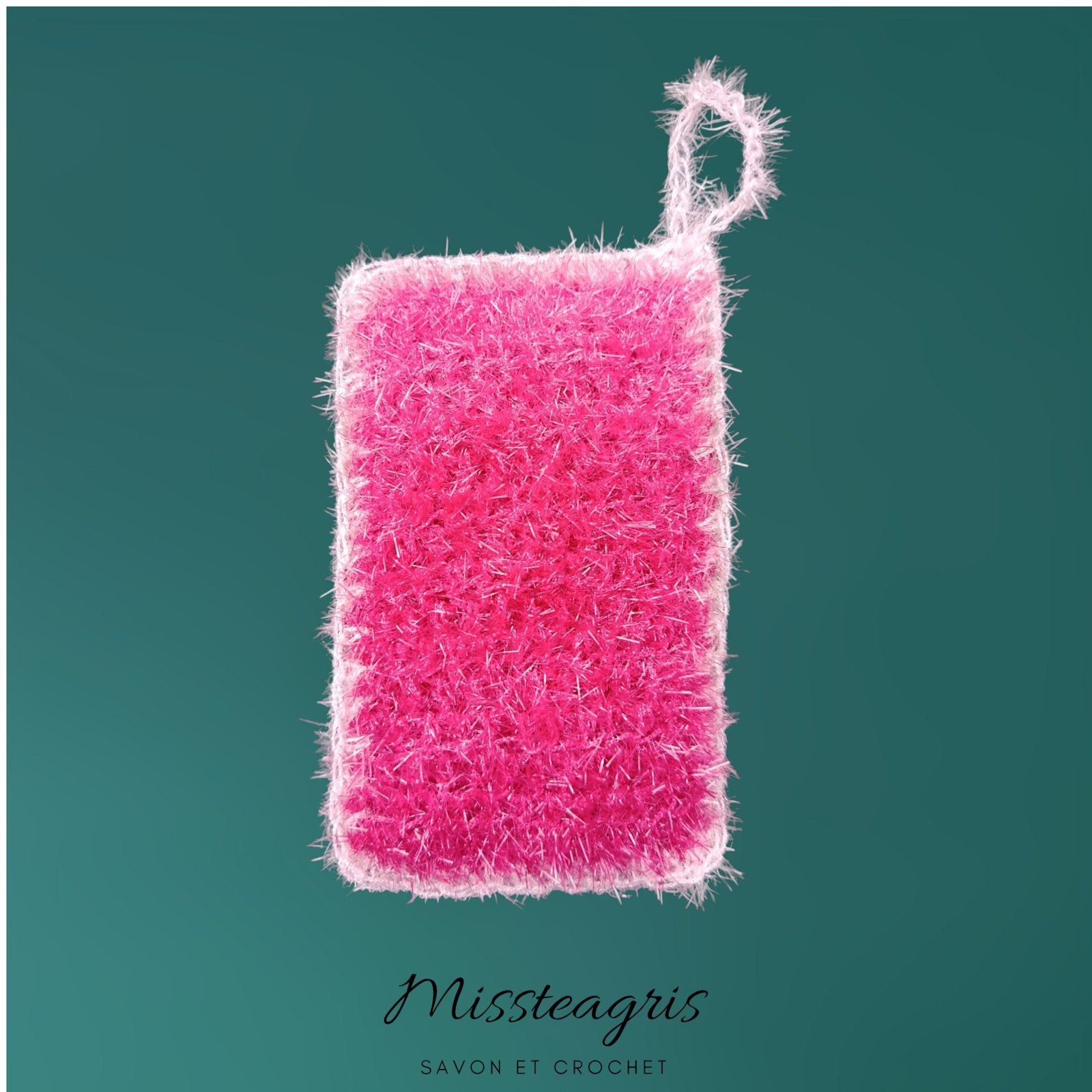 éponge rectangle rose foncée éponge rectangle rose foncée
